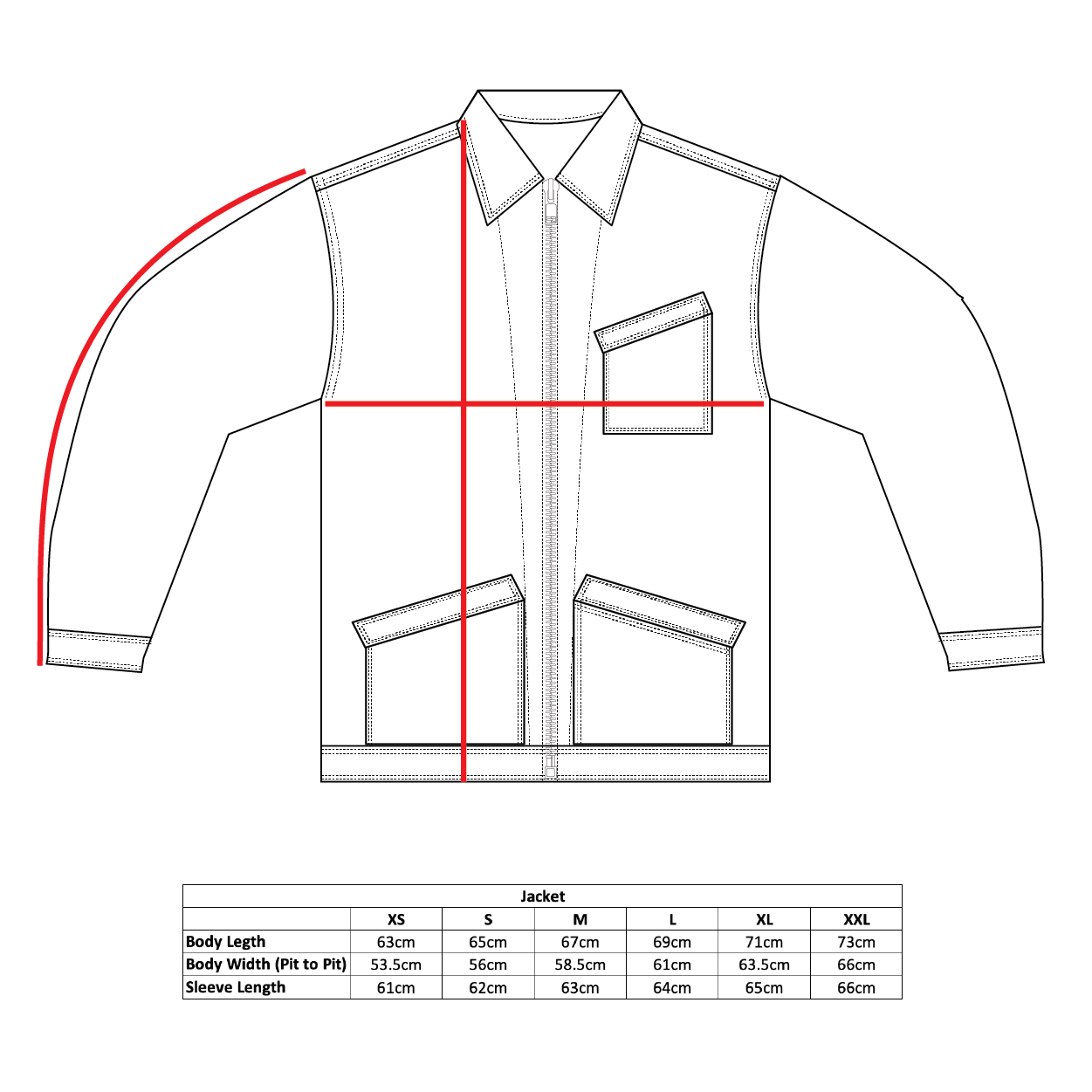 Work Jacket Bone