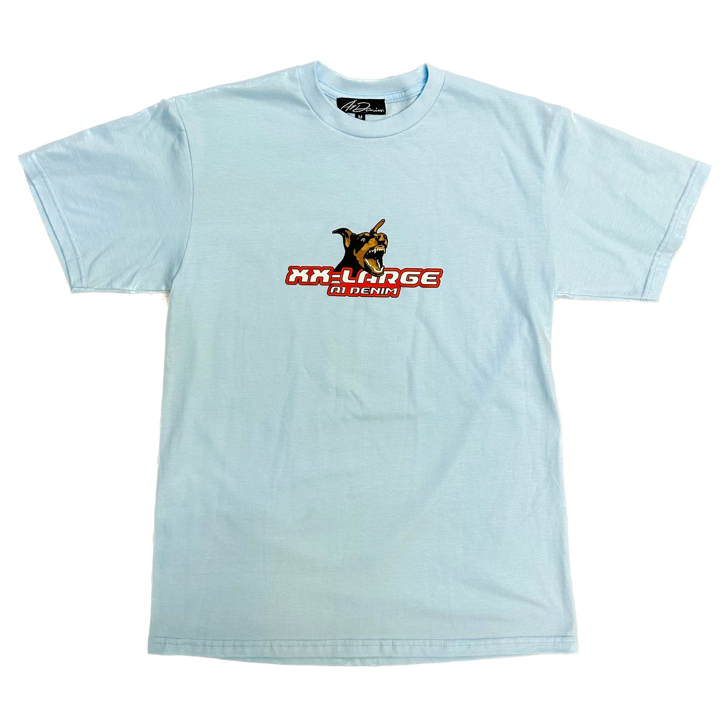Doberman T-Shirt Baby Blue