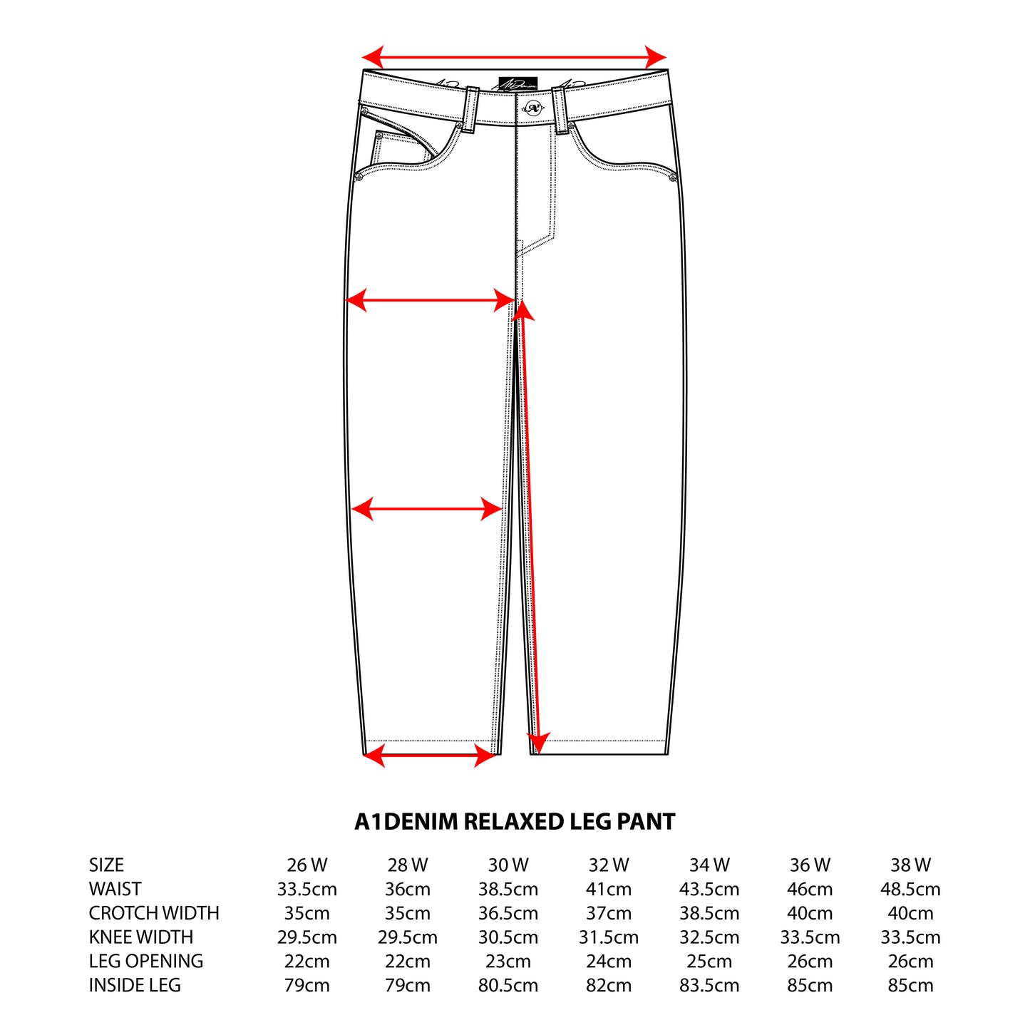 5 Pocket Relaxed Denim Pant - White