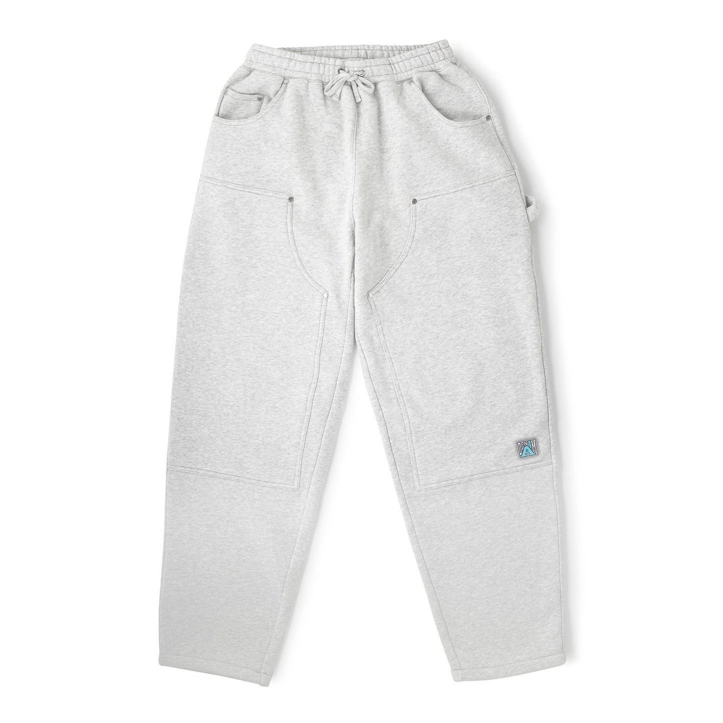 Double Knee Sweat Pant - Grey