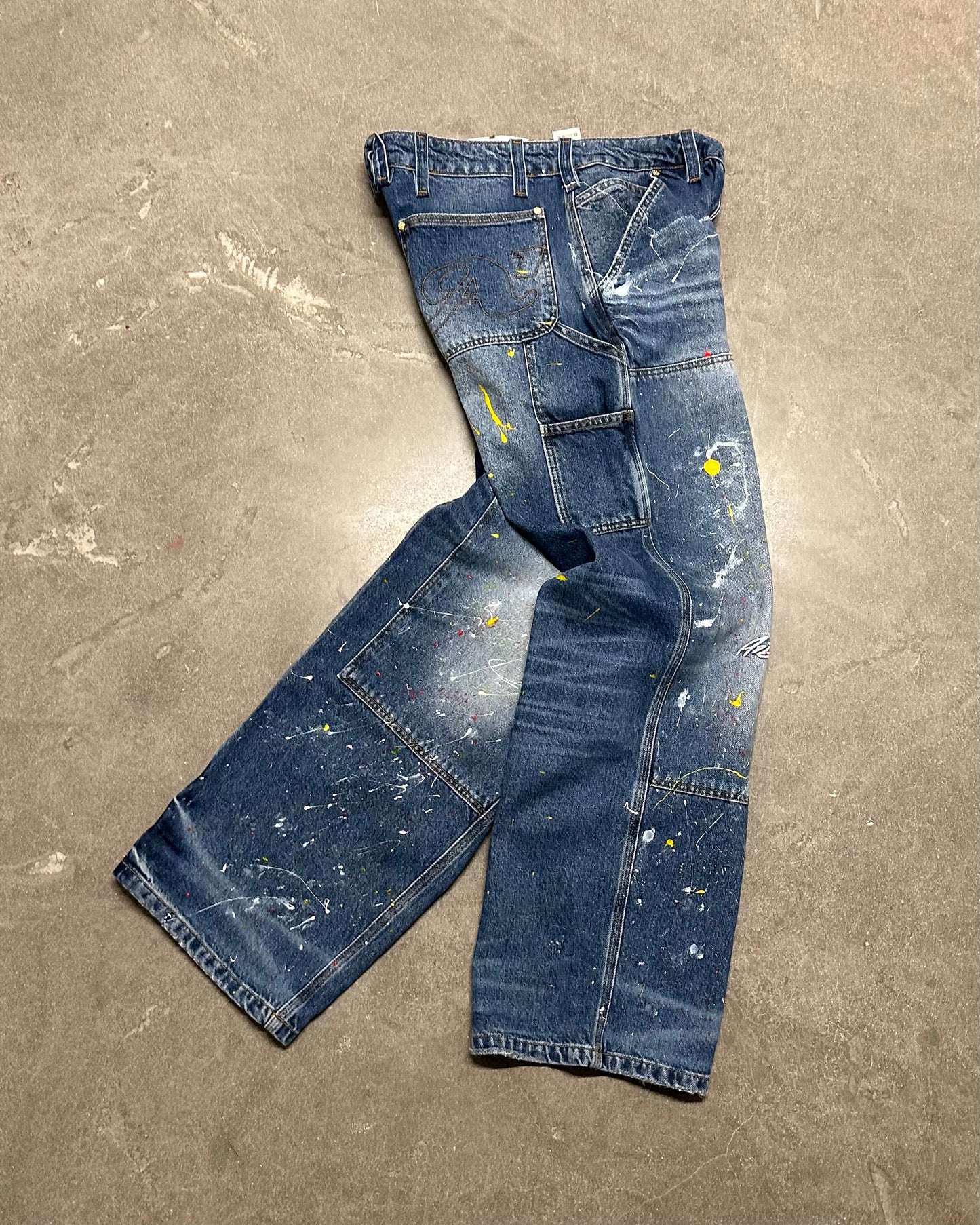 003 Double Knee Pant - SPLATTER