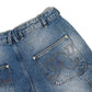003 Double Knee Pant - Mid Blue