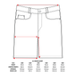 Denim Short  - Black