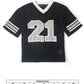 Knitted Football Jersey - Navy