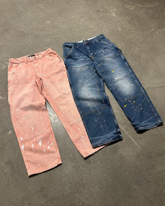 003 Double Knee Pant - SPLATTER