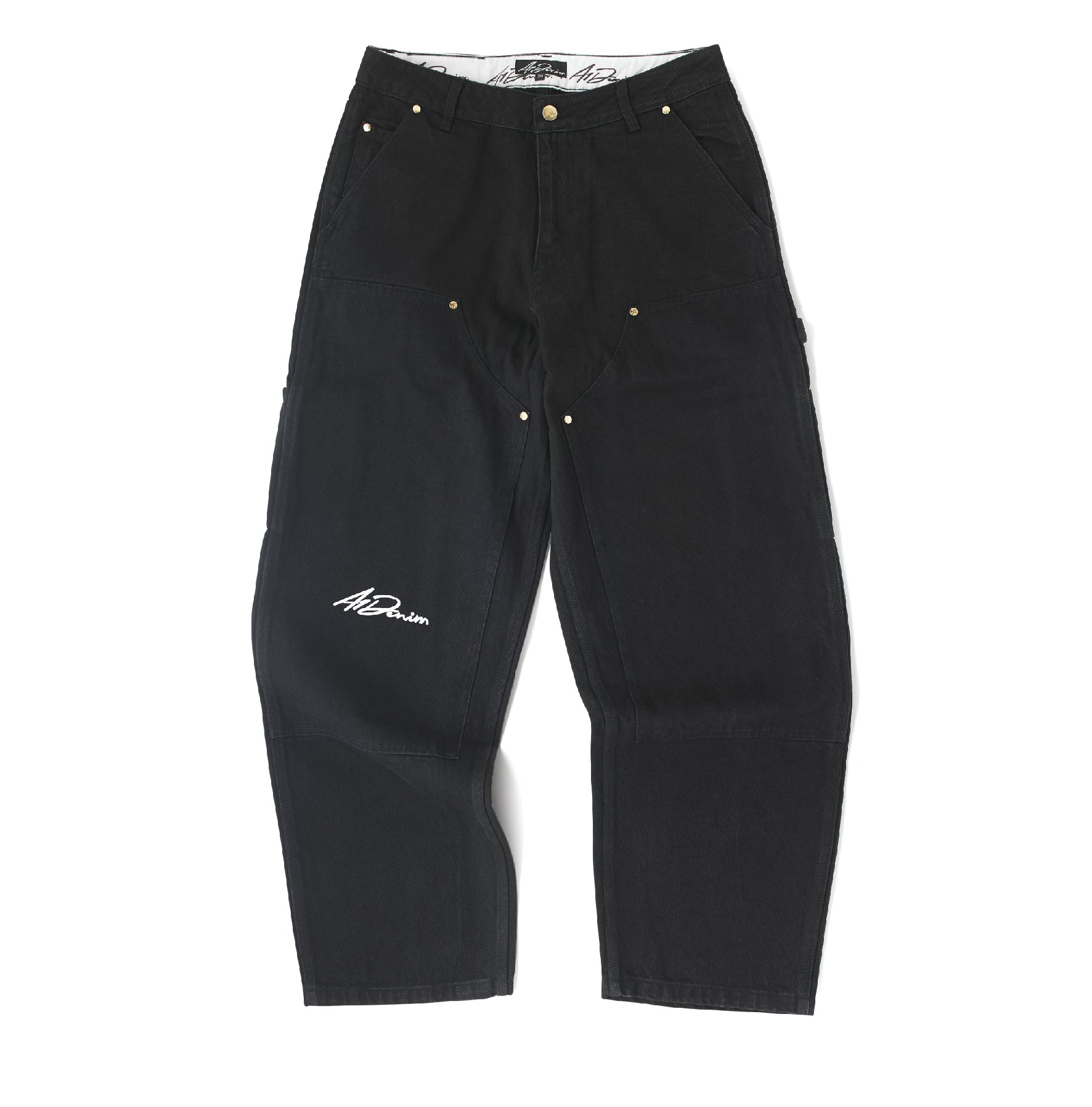 Double Knee Pant V2 - Black