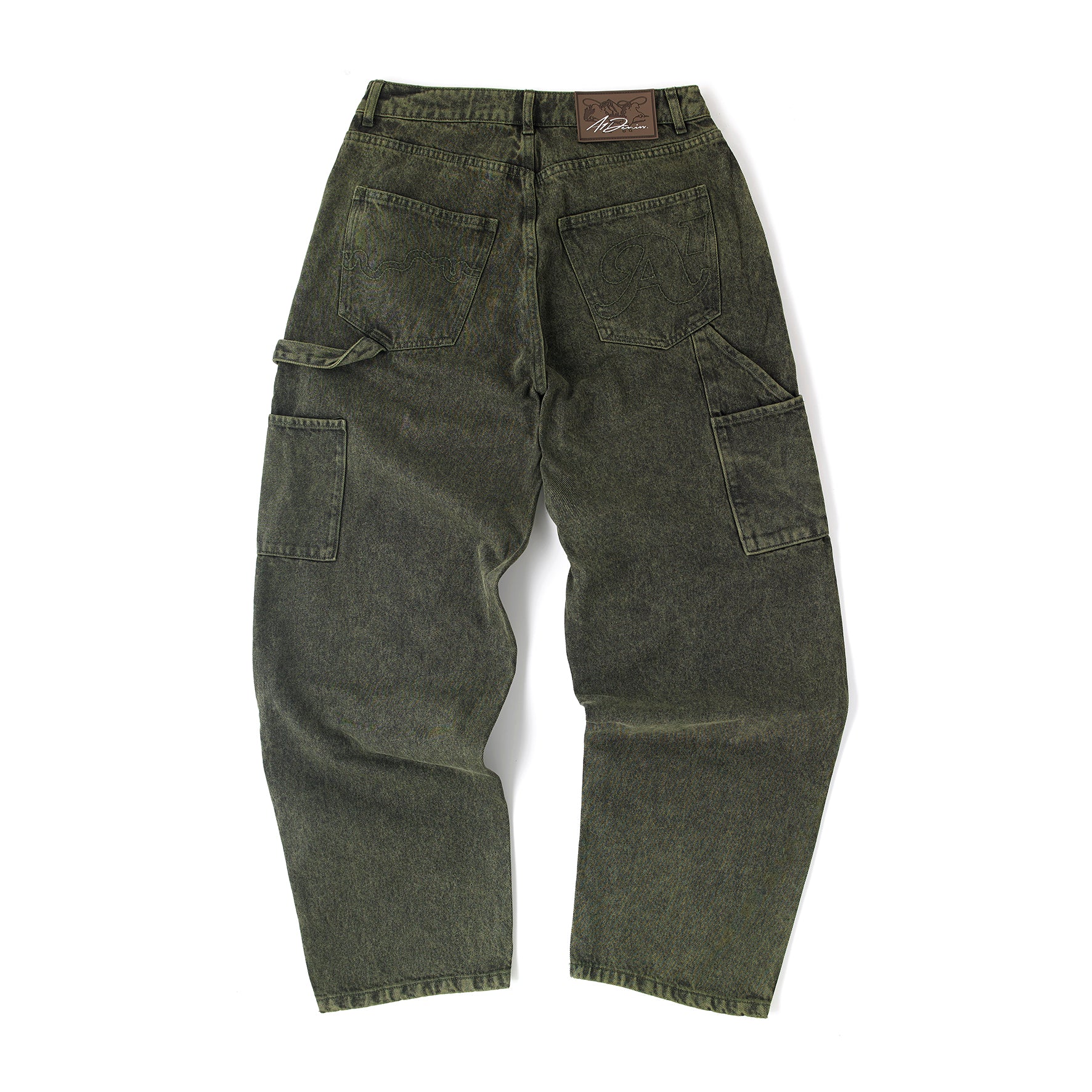 Double Knee Pant V2 - Pesto