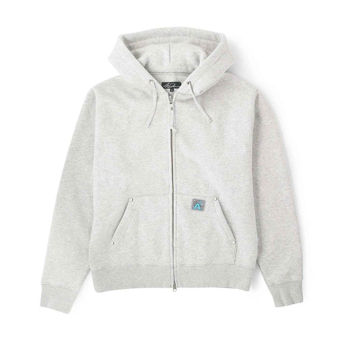 Double Zip Hood - Grey