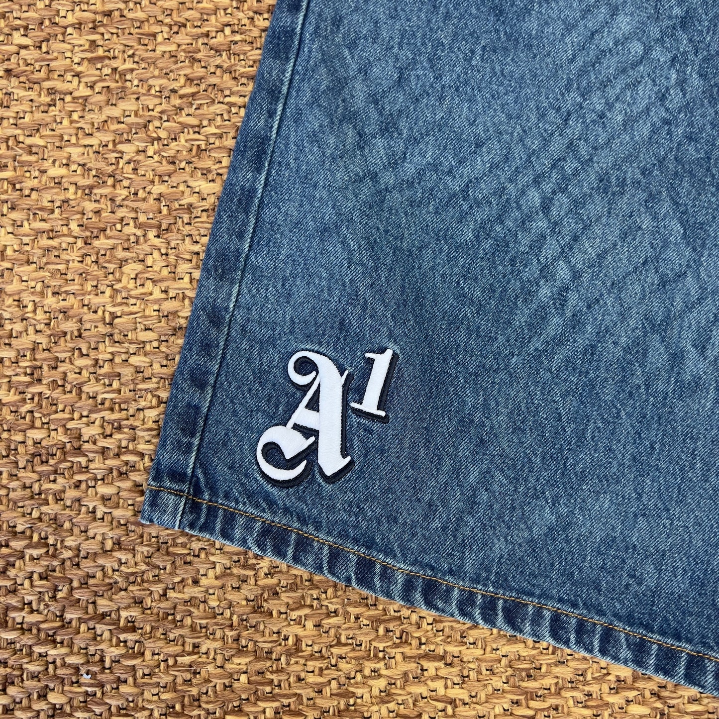 Denim Short  - Snake Laser
