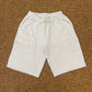 Quilted Double Knee Sweat Short - Grey