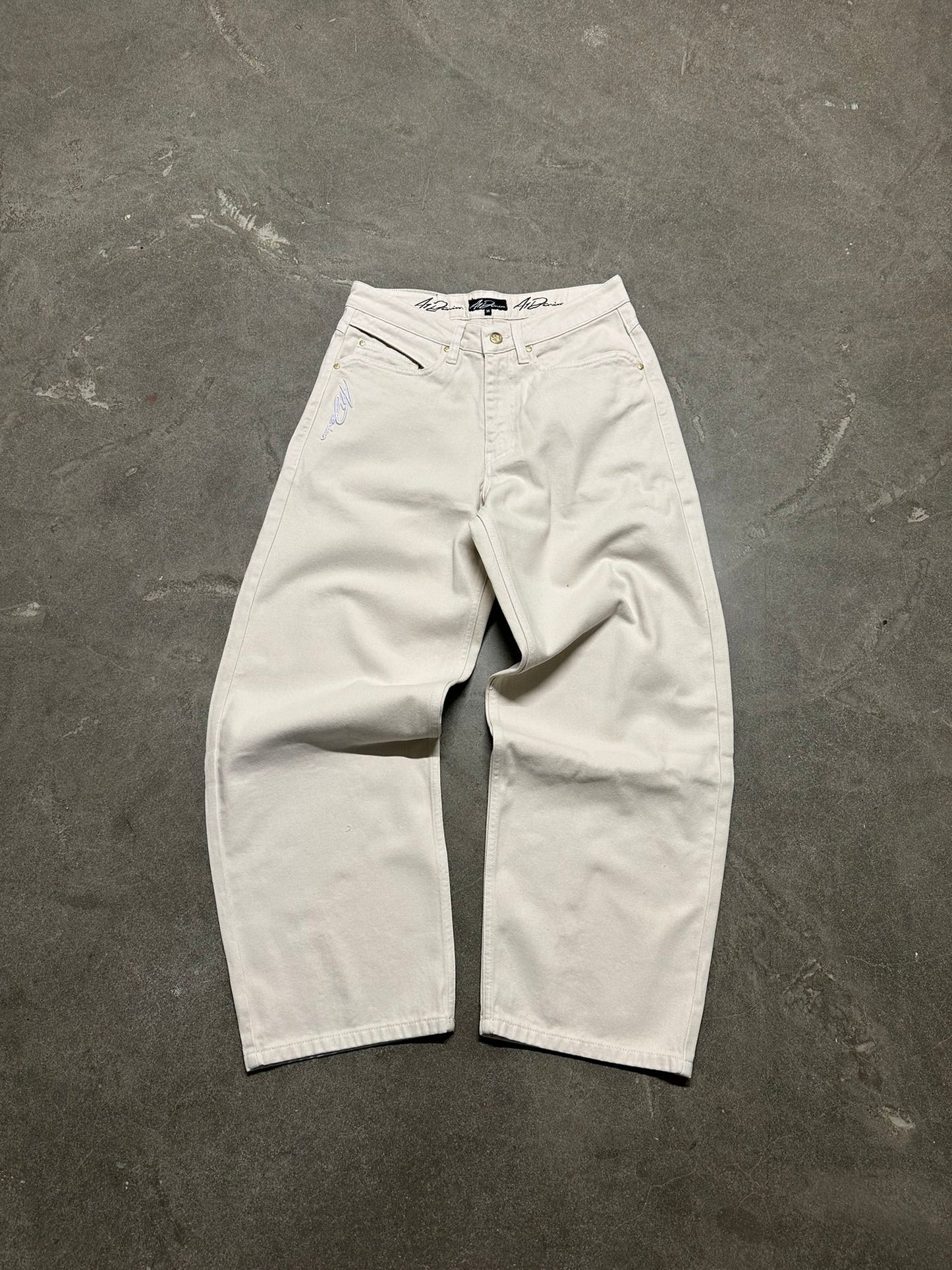 001 Regular Pant - Cream