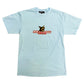 Doberman T-Shirt Baby Blue
